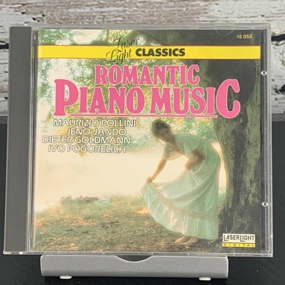 Romantic‎ Piano Music - Various [CD 1990] Maurizio Pollini Jeno Jando